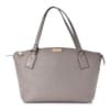 burberry signature grain calfskin medium welburn tote pale grey|burberry signatures for men.